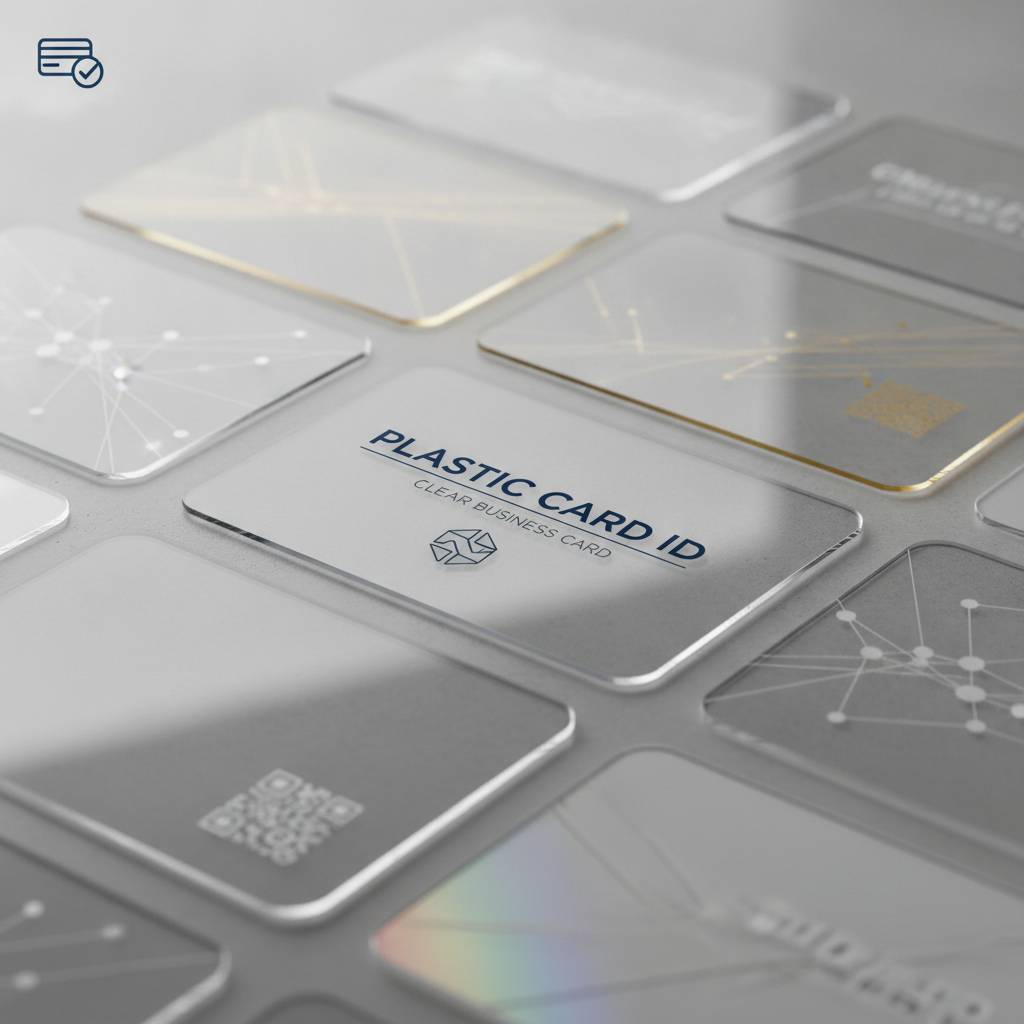 Welcome to Plastic Card ID: Where Clear Plastic Business Cards Make a Lasting Impression