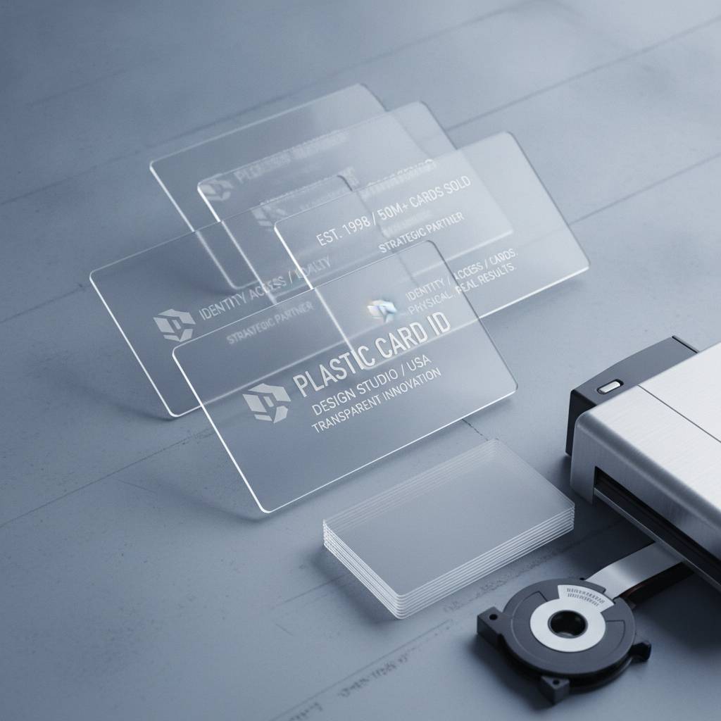 Case Study: How Clear Plastic Business Cards Transformed a Design Studio