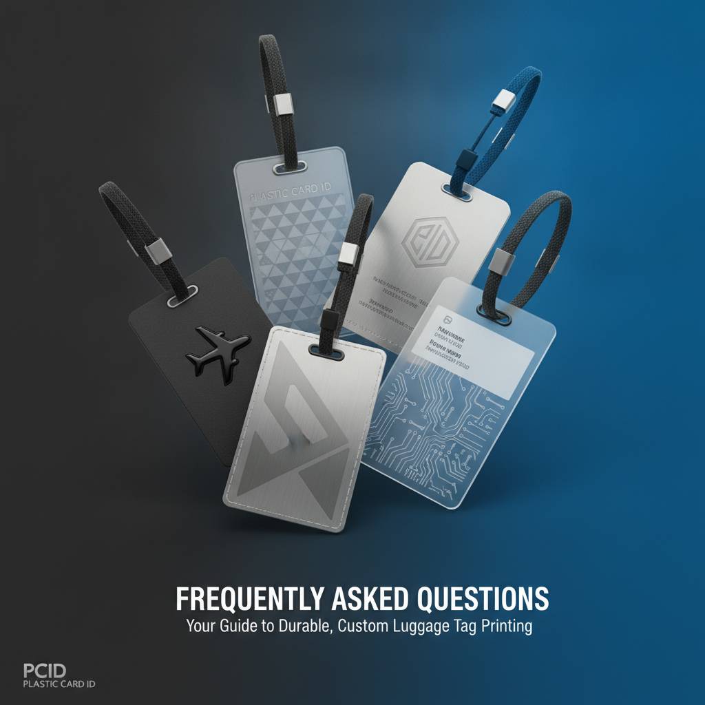 Frequently Asked Questions About Custom Luggage Tag Printing
