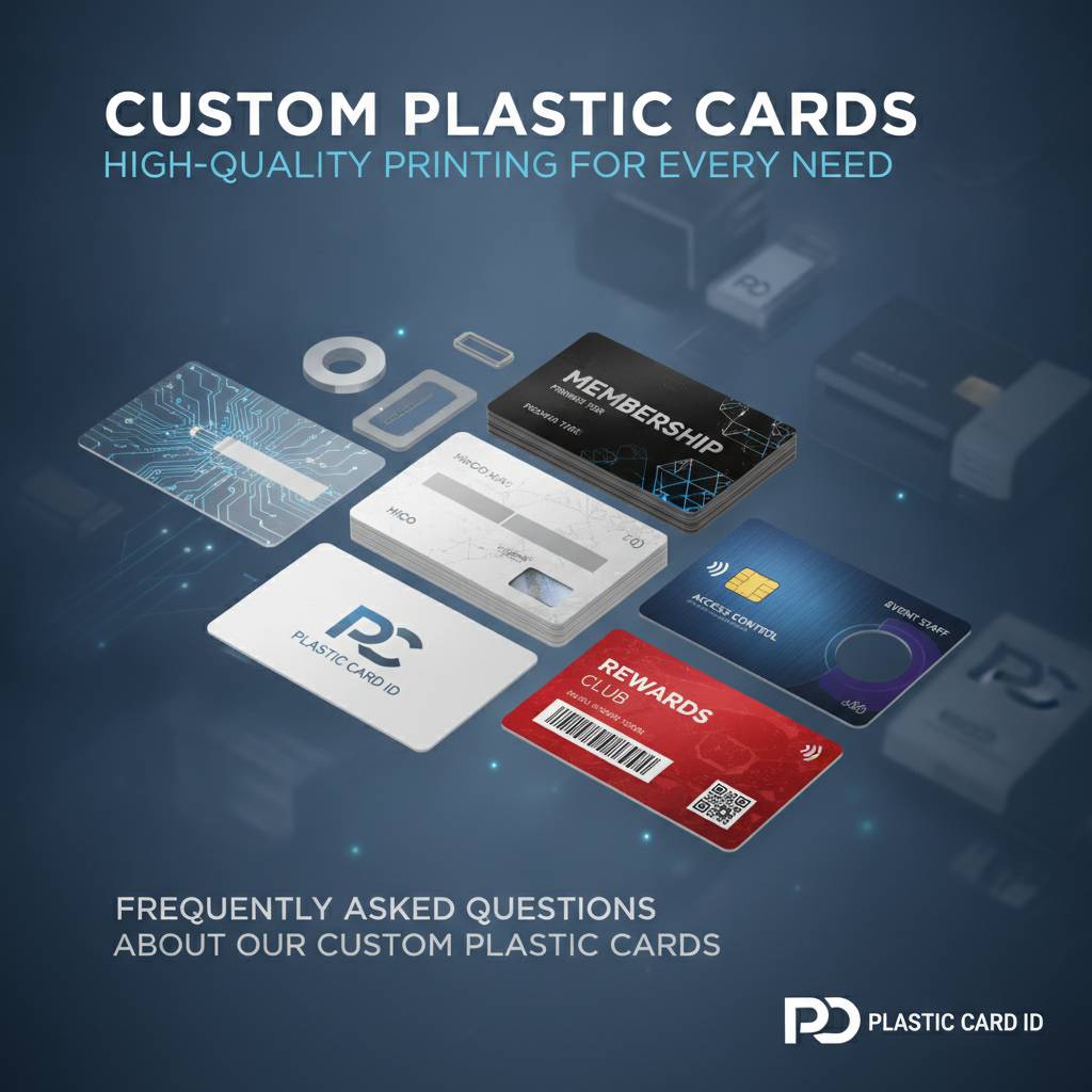 Frequently Asked Questions About Our Custom Plastic Cards