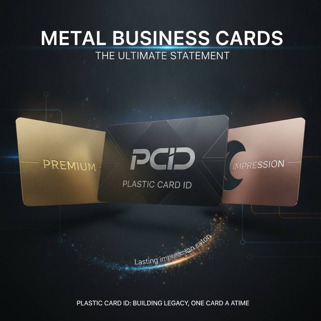Welcome to Plastic Card ID: Where Metal Business Cards Make a Lasting Impression