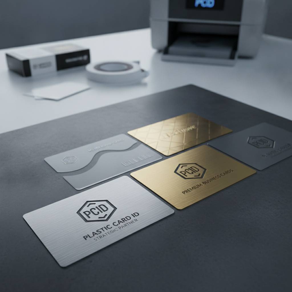 Specialty Cards: Clear, Custom Shapes, and Luxury Metal Options