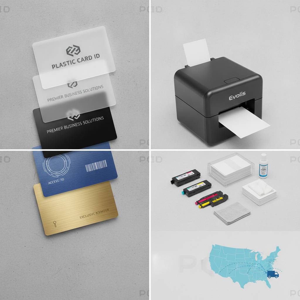 Card Printers and Refill Supplies Shipped Nationally