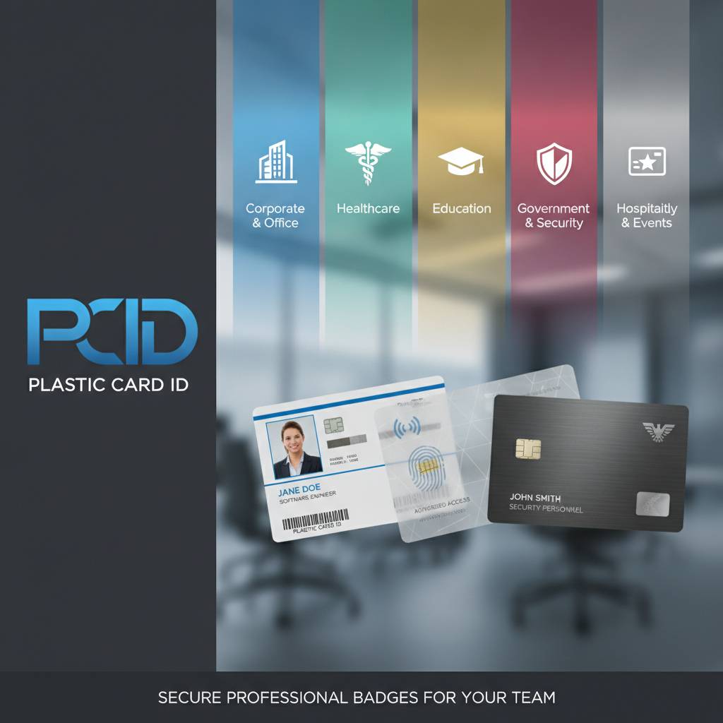Industries We Serve with Custom Employee ID Cards