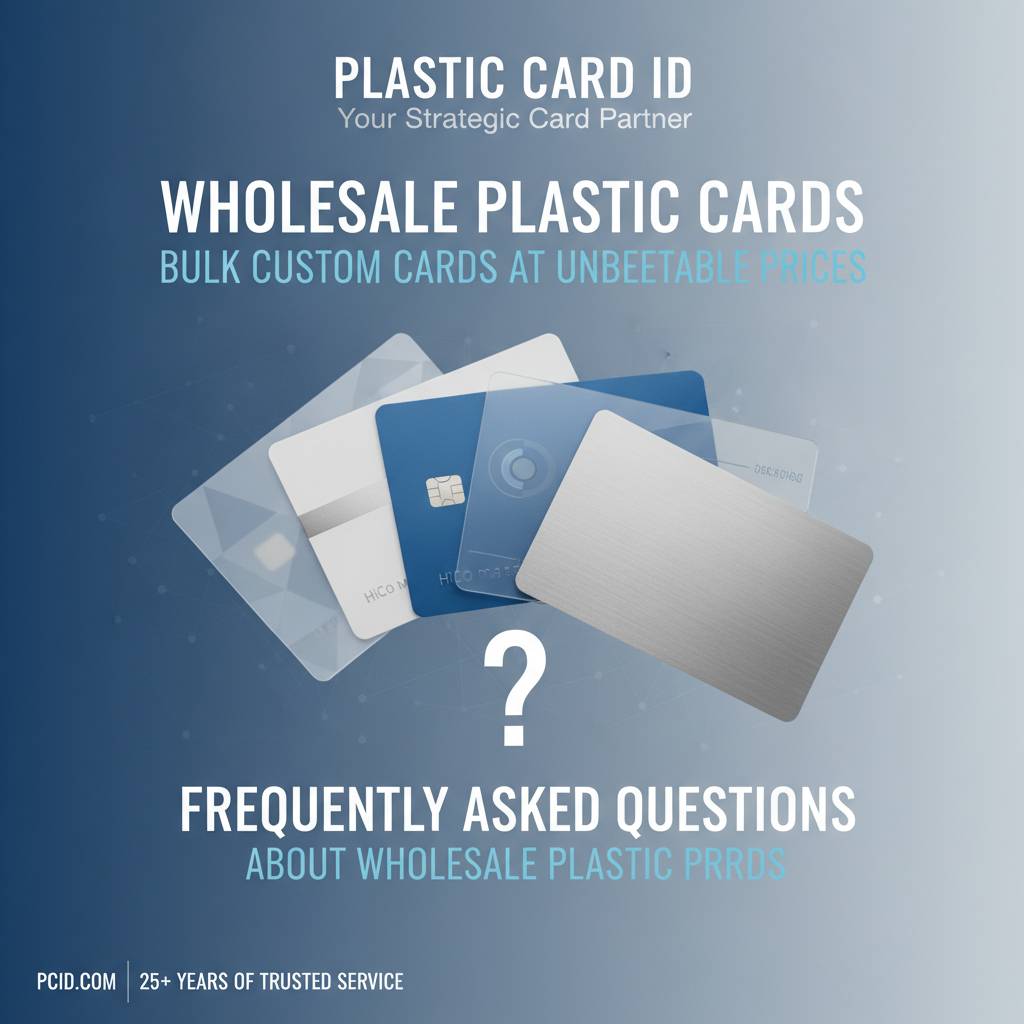 Frequently Asked Questions About Wholesale Plastic Cards