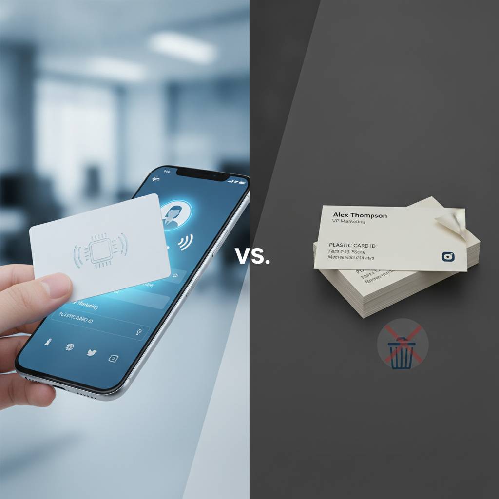 NFC Business Cards vs. Traditional Cards: A Clear Comparison