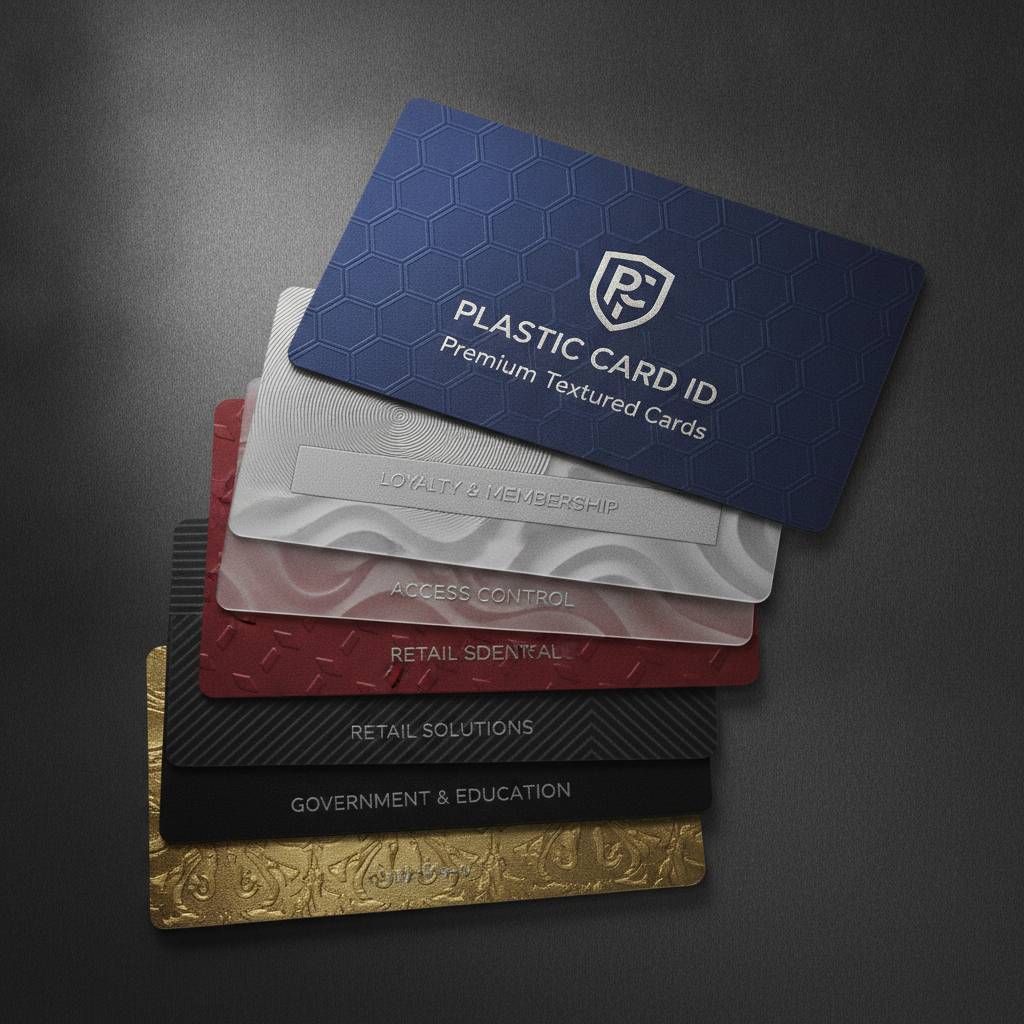 Industries We Proudly Serve with Embossed Plastic Cards