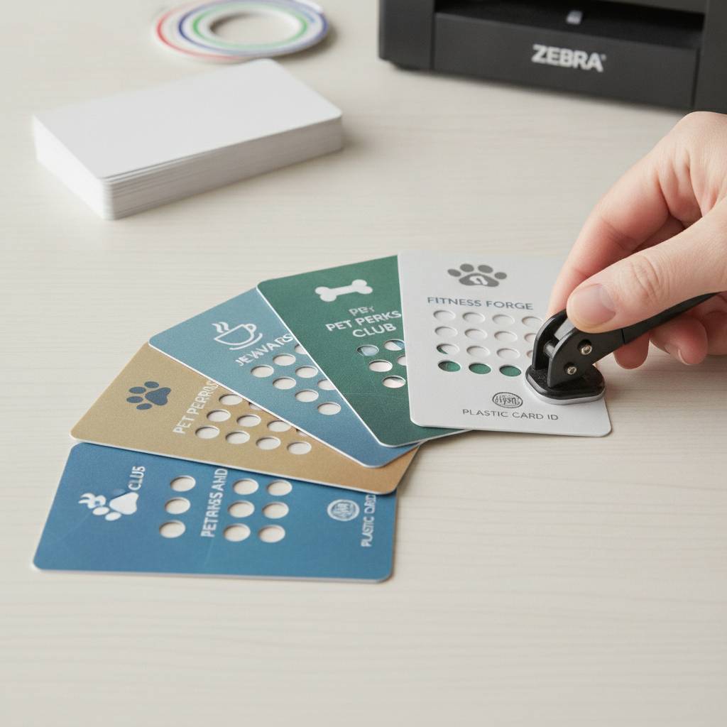 Get Started with Your Custom Punch Cards Today - Plastic Card ID