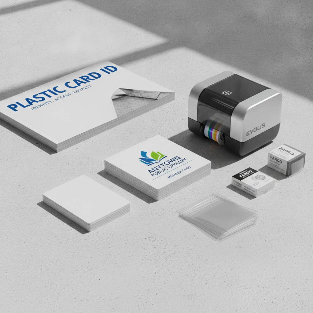 Card Printers and Supplies for In-House Library Card Printing