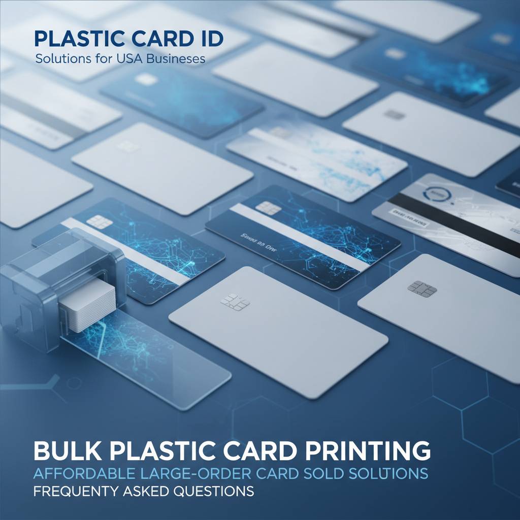 Frequently Asked Questions About Bulk Plastic Card Printing