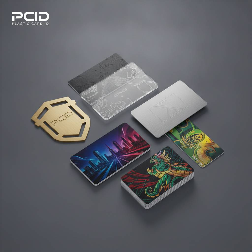 Specialty Cards: Clear Plastic, Custom Shapes, and Luxury Metal Cards